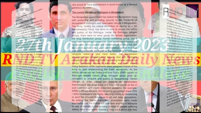 RND TV Arakan Daily English News Translate 28 January 2023 смотреть онлайн