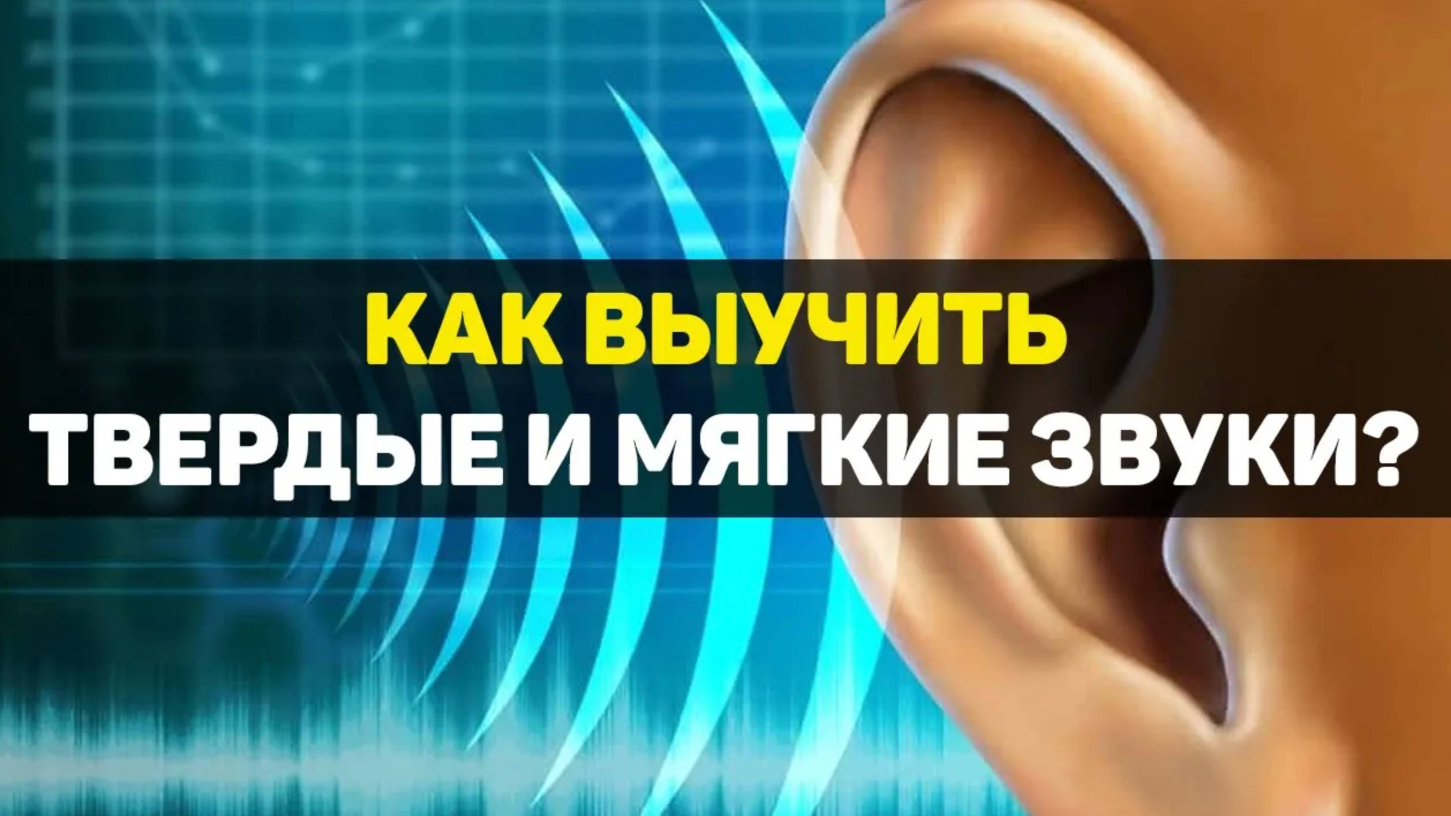 Как выучить твердые и мягкие звуки? смотреть онлайн