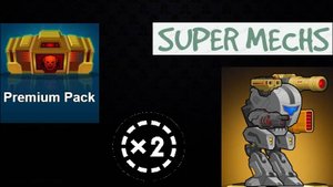 Super Mechs №5 Два премпака и боёвка на арене!