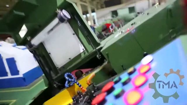 Резьбонакатный станок с системой подачи заготовки под углом 30 градусов серии RG6N смотреть онлайн