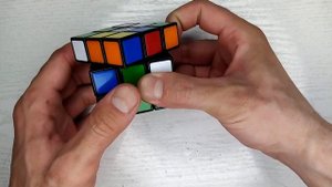 4-этап сборки кубика рубика