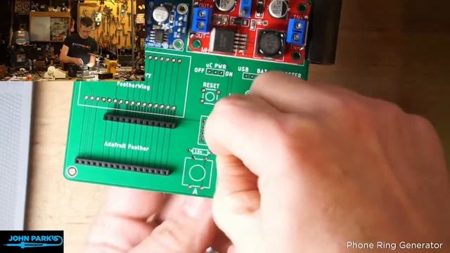 JOHN PARK'S WORKSHOP LIVE 3/24/22 Phone Ring Generator @adafruit @johnedgarpark #adafruit смотреть онлайн