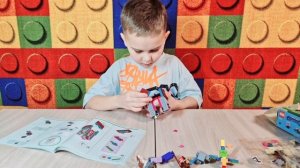 ОБЗОР Лего Майнкрафт Легенда Схватка с пожирателем! Lego Minecraft Legends