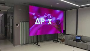 Светодиодный экран в переговорную /LED screen in the meeting room