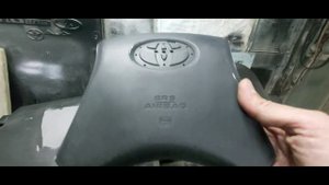 Перетяжка airbag руля и торпеды Toyota Camry 40