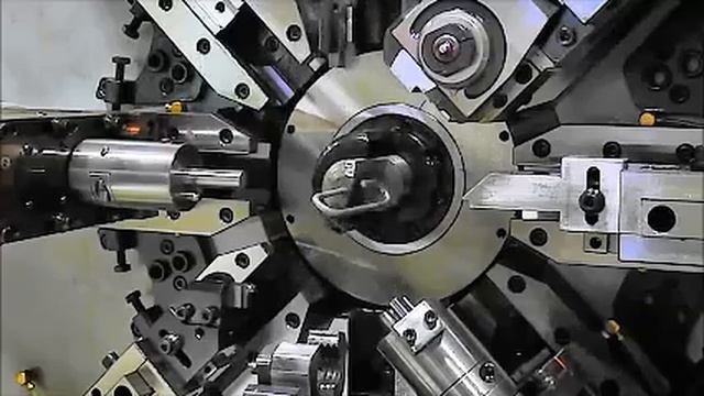 Станок для производства пружин растяжения с двумя зацепами смотреть онлайн