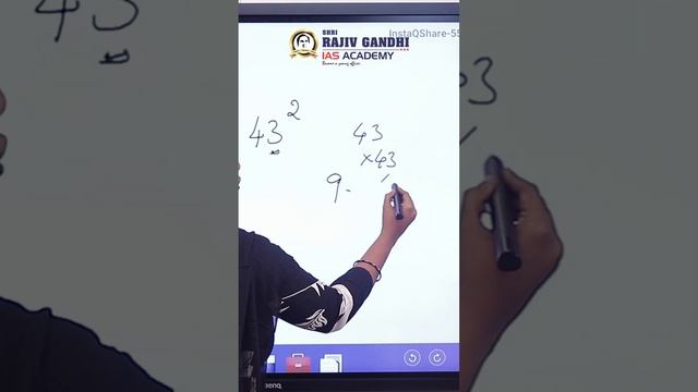 Shortcuts for Squares | TNUSRB | TNPSC | Maths | Shri Rajiv Gandhi IAS Academy