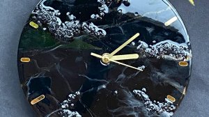 Инструкция к набору "Часы Монохром". Дизайн Чёрный Мрамор