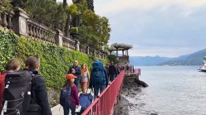 🇮🇹 Пешеходная экскурсия по Варенне, озеру Комо, Италии и вилле Чипресси💗 Ужин в Монамуре🍝🍷 2023