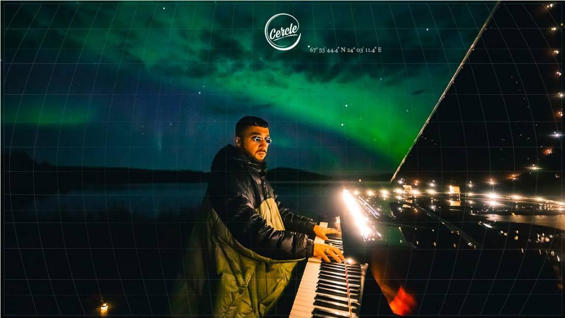 Cercle - Sofiane Pamart live under the Northern Lights Lapland Finland смотреть онлайн