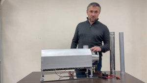 Теплообменник Призма лонг. Для обогрева самых больших палаток на зимней рыбалке