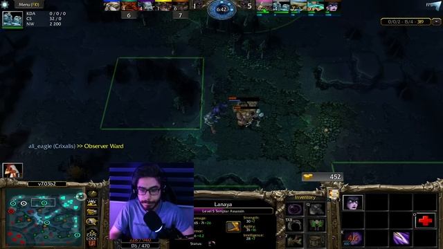 دوتا 1 گیم سایلنسر مید لاین و اوگر هارد ساپورت Dota 1 GamePlay silencer carry mid lane смотреть онлайн