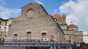 🇮🇹 Пешеходная экскурсия по Флоренции : площадь Сан-Лоренцо⛪ Центральный рынок, траттория Zà Zà🥩🍷