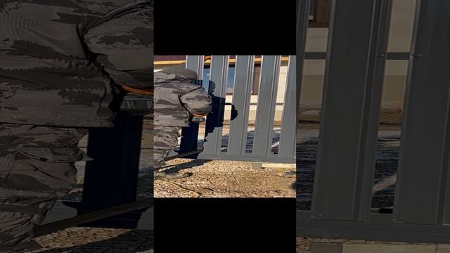 УСТАНОВКА ОТКАТНЫХ ВОРОТ И КАЛИТКИ В ЗАГОРОДНОМ ДОМЕ