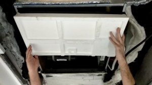 Канальный кондиционер за гипсокартоном. Как почистить.