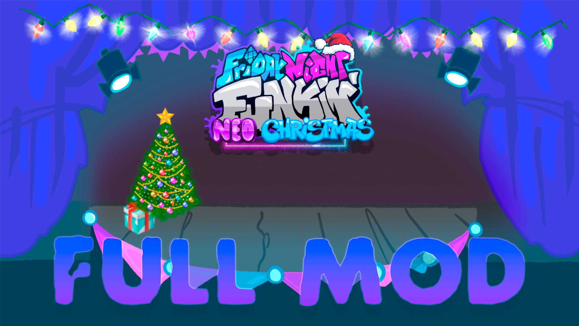 💜 Friday Night Funkin' - Neo Christmas Full Mod 💙 смотреть онлайн