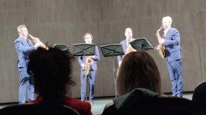 Российский квартет саксофонистов - Вильгельм Ван Вельберг (Гельермо Лаго) сюита "Города" - "Сараево"