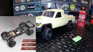 MN82 1:12 Scale Official Licensed Toyota Land Cruiser RC Crawler