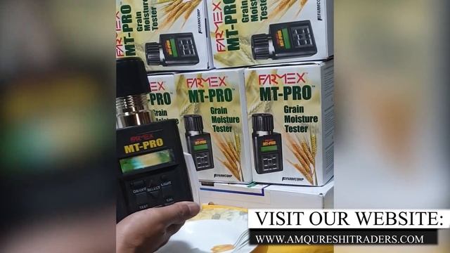 FARMEX MT Pro Grain Moisture Meter Price in Pakistan  How to use CornPaddy Rice Moisture Tester?