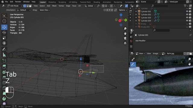 7. Modeling the F15 Jet Rockets