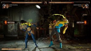 Mortal Kombat 9 Kitana Skin Performs All Fatalities Peacemaker MK1