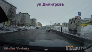 Воркута 2024 весна.Димитрова.Дамба.Ленинградская. Комсомольская.ТЭЦ. (1)