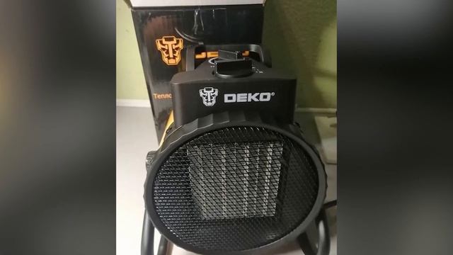 Тепловая пушка Deko DKIH2200W смотреть онлайн