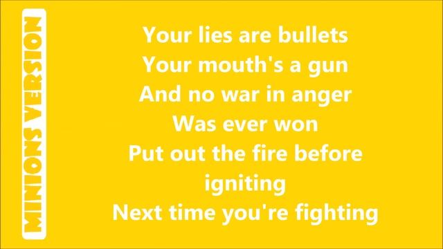 Selena Gomez -Kill Em With Kindness (Minions Version) Remix and Lyrics смотреть онлайн