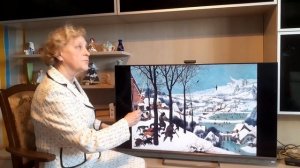 Питер Брейгель Старший "Охотники на снегу"