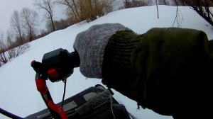 Миниснегоход Рыбак 2МТ. Выезд 20.03.2021