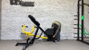AD-032 — Тренажер Гриф-шток с упором в грудь | www.DEXsport.ru