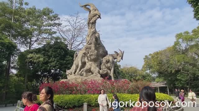 Гуанчжоу #9 Guangzhou 12.2024 Парк Юэсю Yuexiu. Музей Гуанчжоу. Мемориальный зал Сунь Ятсена. 广州