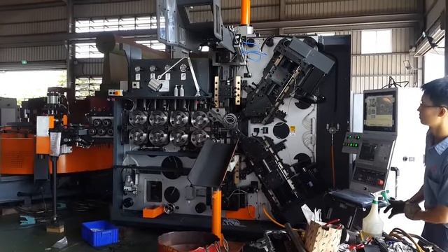 Изготовление пружин подвески на пружинонавивочном станке с ЧПУ смотреть онлайн