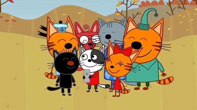 Мультики три кота и телефончик. Музыкальные мультики для детей смотреть онлайн