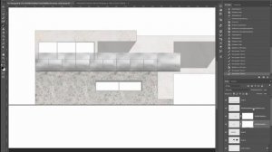 Оформление фасада. Текстурирование Photoshop