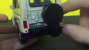 МАСШТАБНАЯ МОДЕЛЬ УАЗ 31514 ОТ ВЕЛЛИ