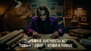 Трофейные документы ВСУ Полный разбор тактики и планов