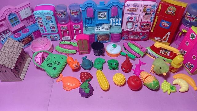 Hello kitty satisfying with unboxing & Review Miniature Kitchen Set Toy Cooking Video ASMR Videos🌈