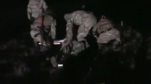 Казнь фашистами из батальона «Азов» пленного ополченца, которого живьем распяли на кресте