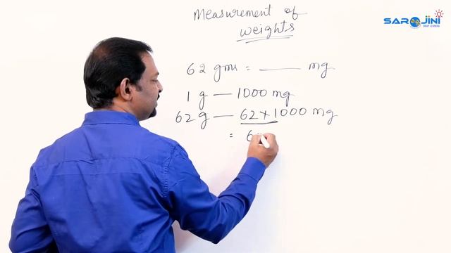 MEASUREMENT OF WEIGHTS - 2 | How to do Measurement of Weights easily | SAROJINI SMART LEARNING смотреть онлайн