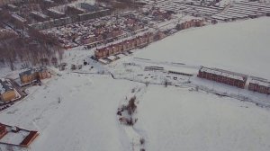 SJRC F11s 4K pro полет над городом.(4K)