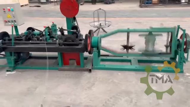 Станок для производства колючей проволоки смотреть онлайн