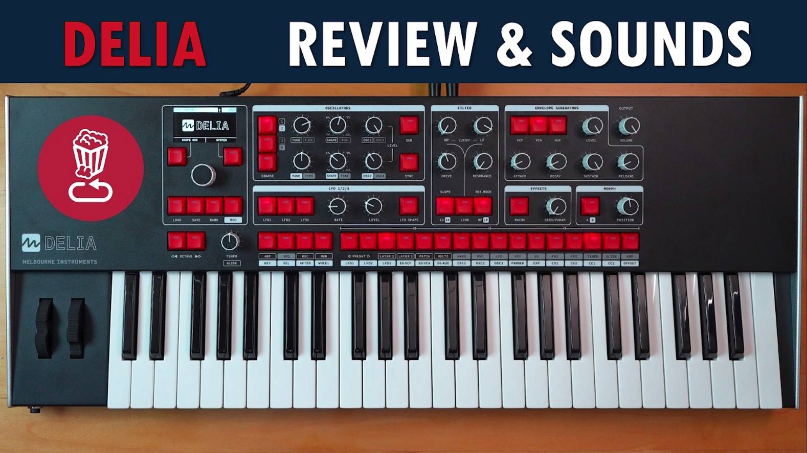 Melbourne Instruments Delia: Review & Sounds