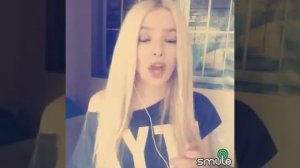 Баста  дуэт с очаровательной  девушкой