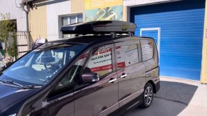 Бокс багажный LUX Major Nissan Serena c26 / Стрим Авто