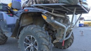 Квадроцикл Stels Guepard 800 2.0 c прицепом ССТ 7132-1К.