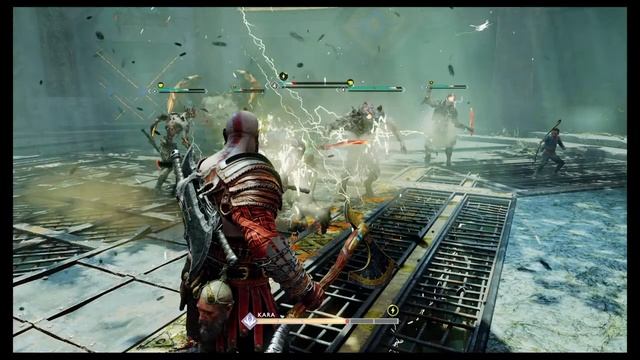 God of War PS4 slow motion Glitch смотреть онлайн