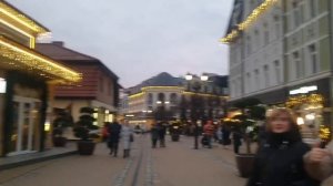 ❄️Новогодний Зеленоградск 🥳🤩 море, погода, нарядный Курортный проспект🥰