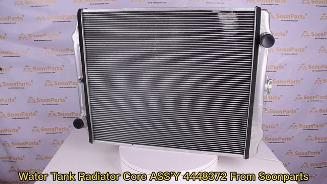 Water Tank Radiator Core ASS'Y 4448372 for Hitachi Excavator ZX110 ZX120 ZX130H ZX125US ZX135UR смотреть онлайн