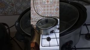 Приготовление щей в медленноварка, часть I